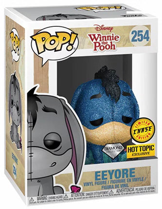 Winnie the Pooh #254 Eeyore (Diamond collection - hot topic exclusive - chased)