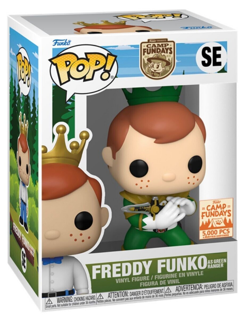 camp fundays #SE Freddy Funko as green ranger