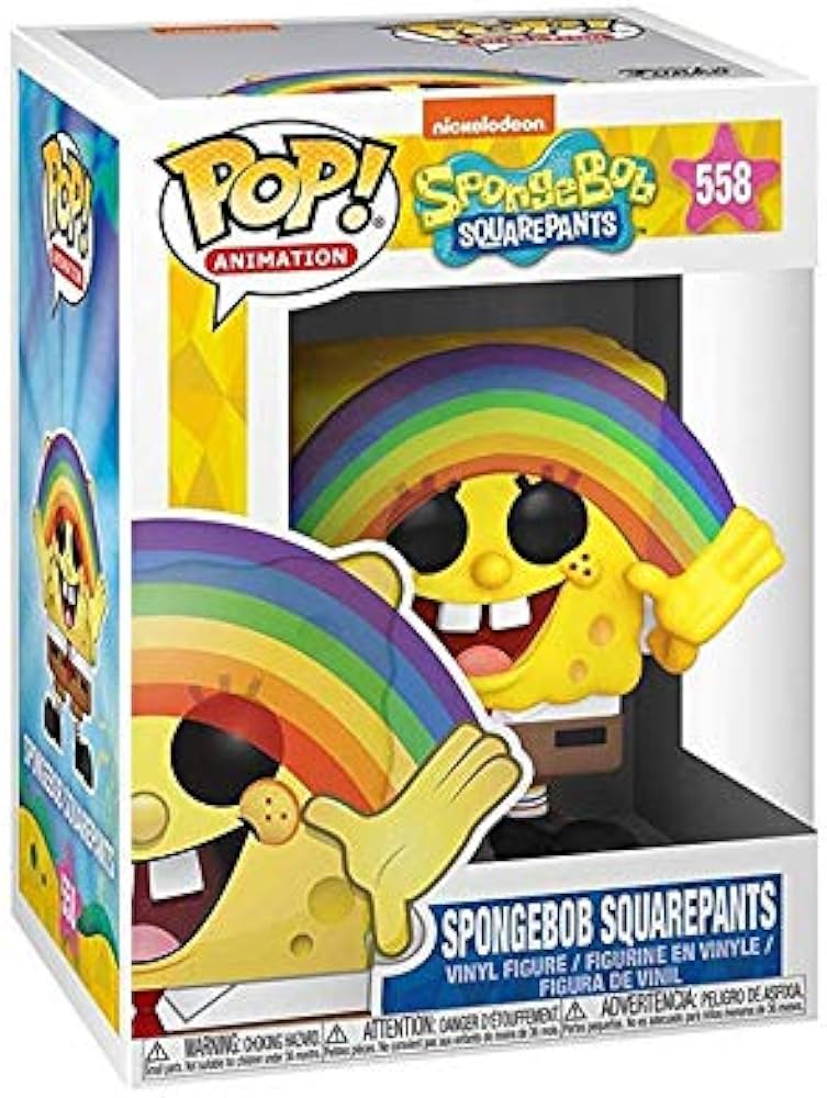 Spongebob #558 Spongebob (with rainbow)