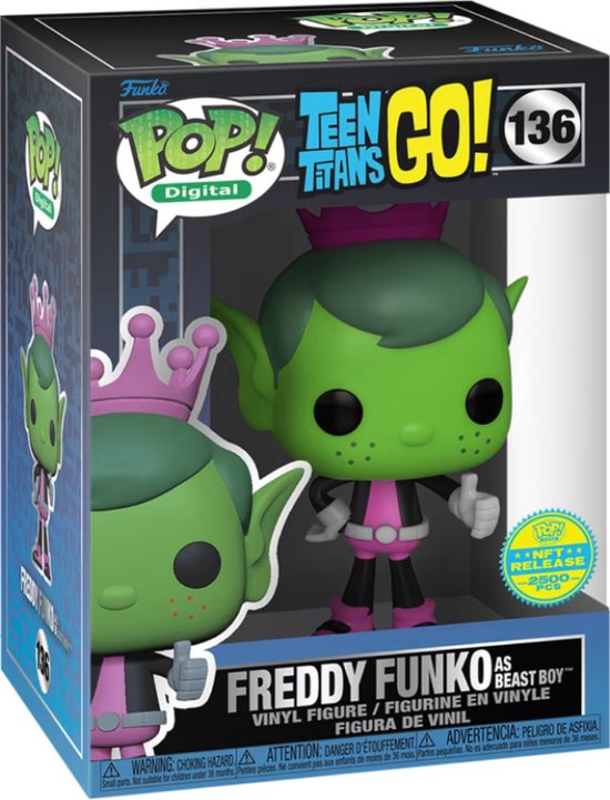 Freddy Funko #136 Freddy Funko als Beast Boy