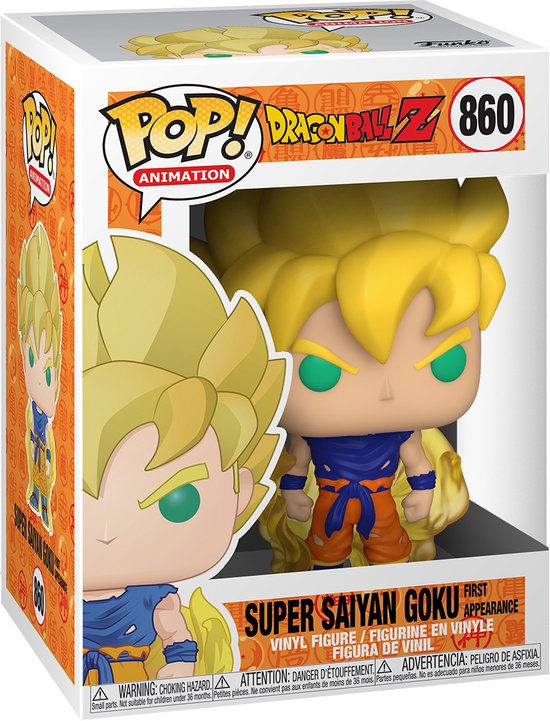 Dragon Ball Z #860 Super Saiyan Goku (first appearance)