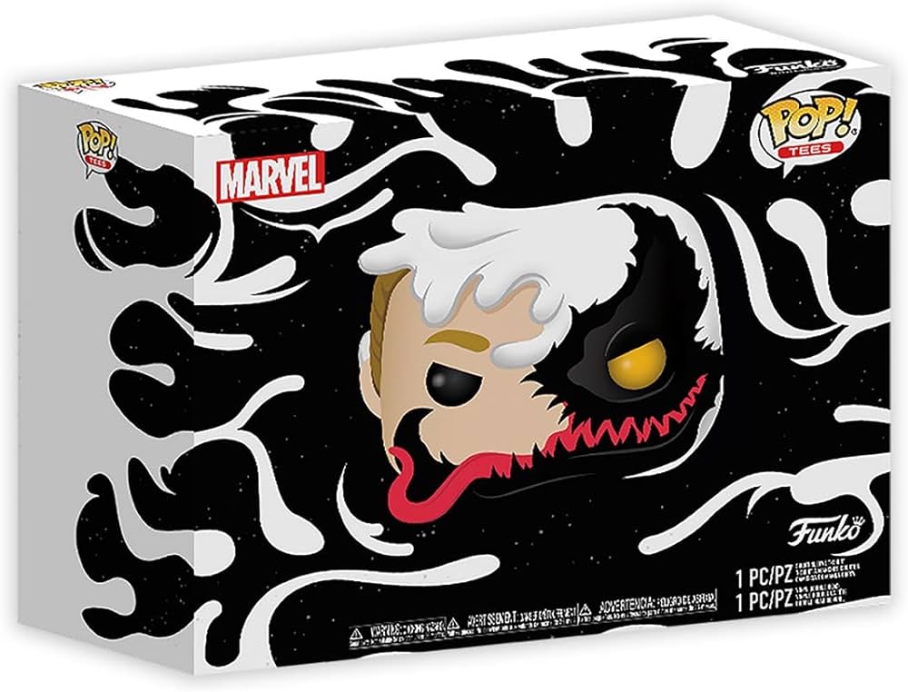 Marvel #nvt Anti Venom pop tee (Light box damage)