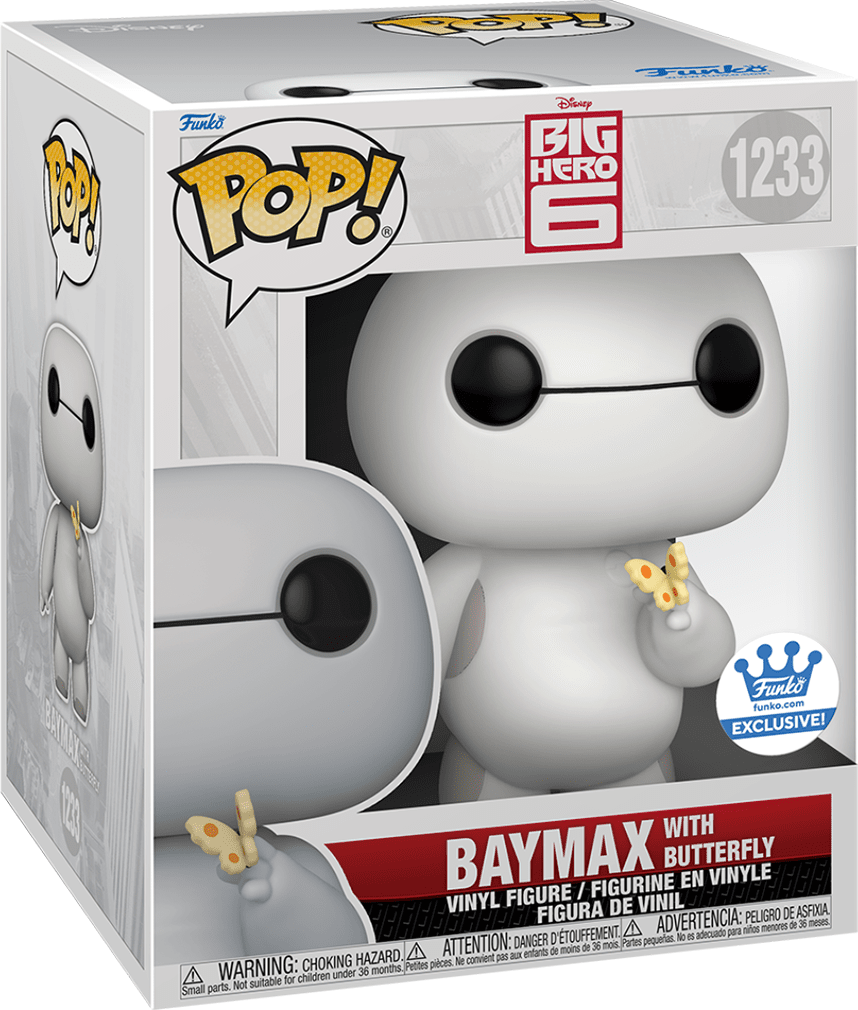 Big hero 6 #1233 Baymax with butterfly