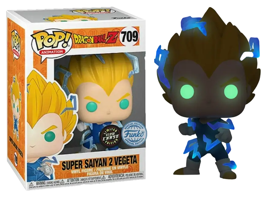 Dragon Ball Z #709 Super Saiyan 2 Vegeta Chase gitd