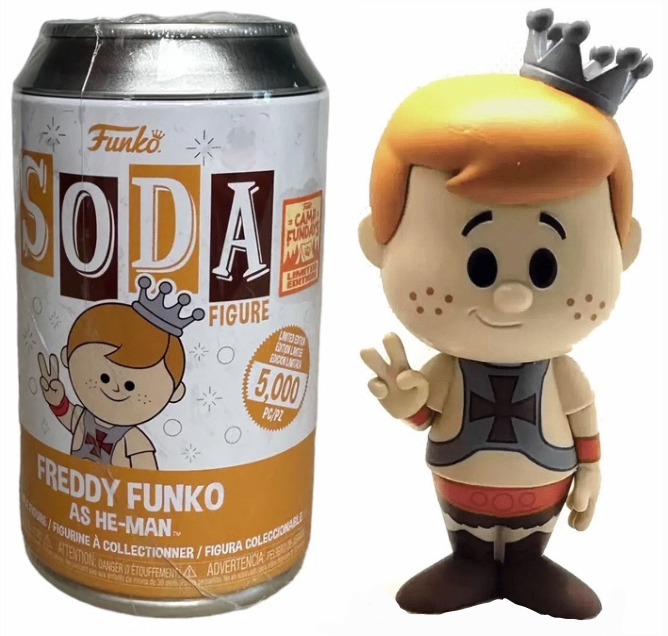 Soda Figure # Freddy Funko as He-man