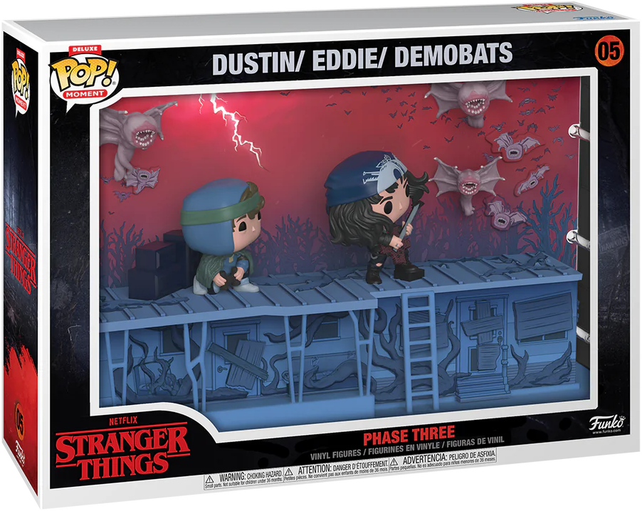 Stranger things #5 Dustin/Eddie/Demoabats