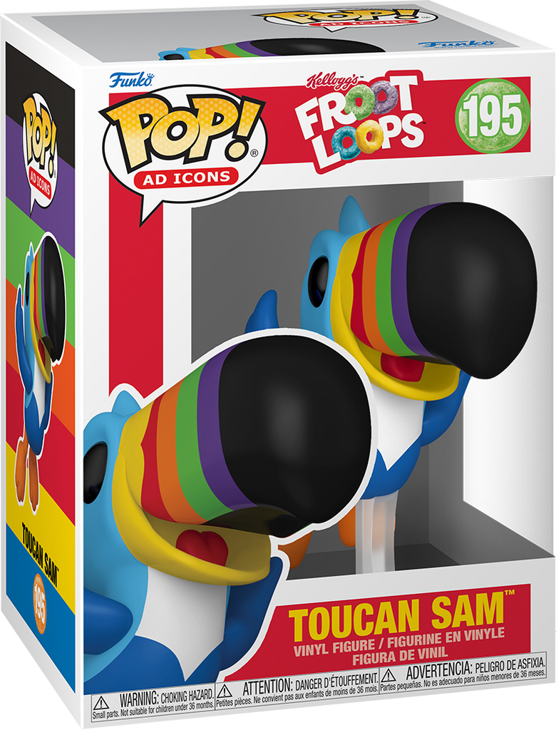 Fruit Loops #195 Toucan Sam (flying)