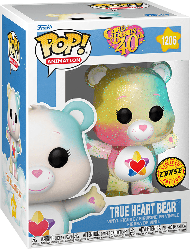 Care bears 40th #1206 True heart bear