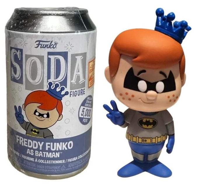 Soda Figure # Freddy Funko as Batman (sealed)