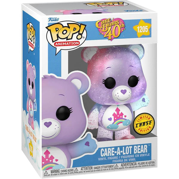 Care bears 40th #1205 Care-a-lot bear (limited chase edition)