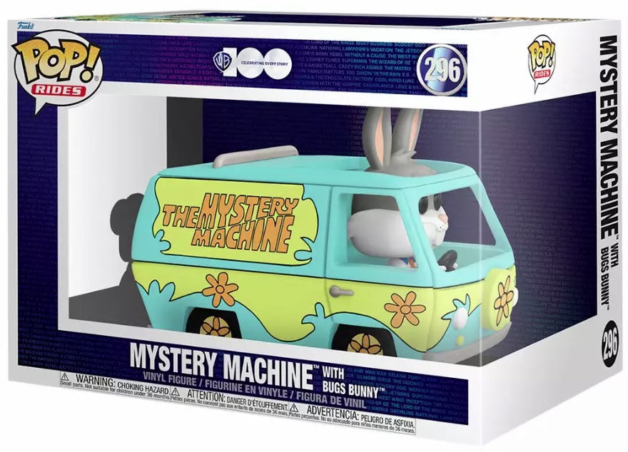 Warner Bros #296 Mystery machine with bugs bunny