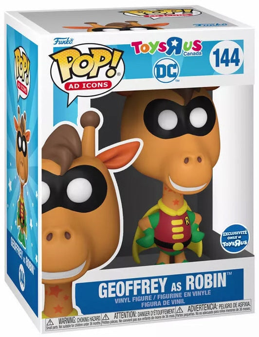 Toys r us #144 Geoffrey as Robin (Toys r us Canada DC - only at toysRus)