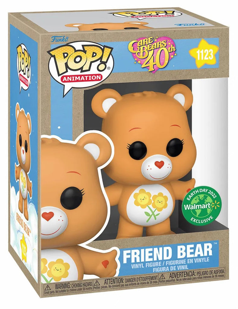 Care bears 40th #1123 Friend Bear (Earth day 2022 Walmart Exclusive)