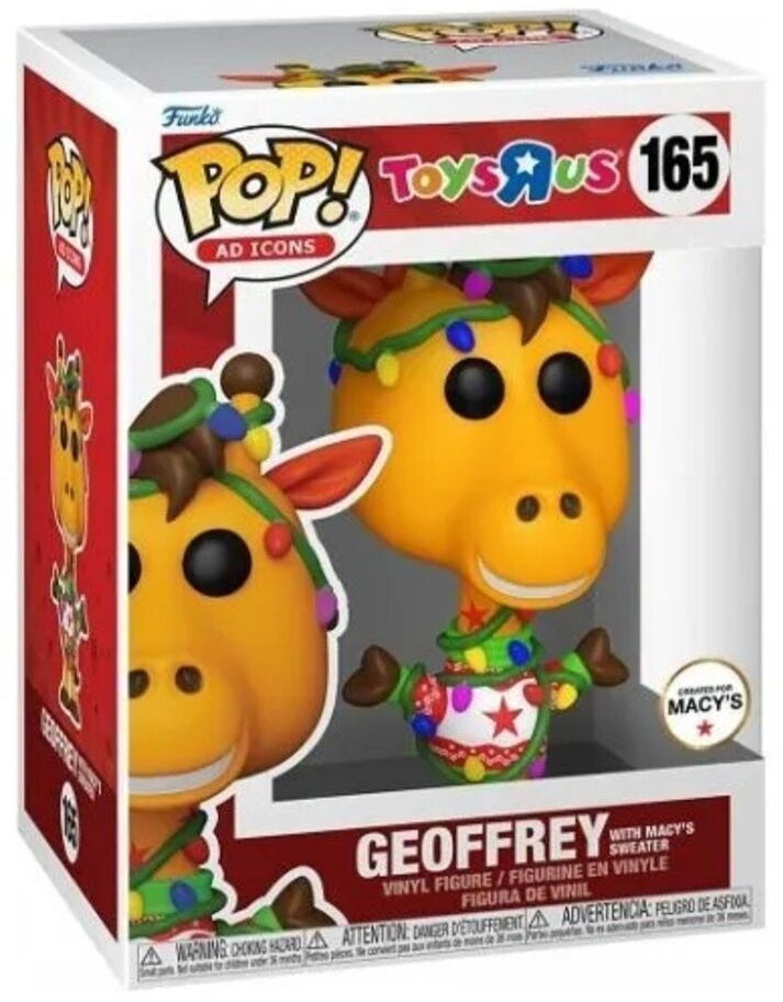 Toys r us #165 Geoffrey with Macy's sweater