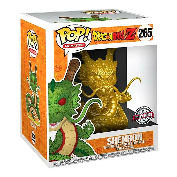 Dragon Ball Z #265 Shenron Gold (Exclusive sticker)